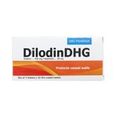 DilodinDHG - Điều trị trĩ, suy tuần hoàn tĩnh mạch bạch huyết (Hộp 5 vỉ x 10 viên)