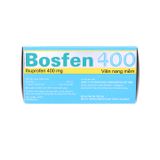 Bosfen Tab 400mg - Điều trị đau, sốt và viêm mức độ nhẹ đến trung bình (Hộp 5 vỉ x 10 viên)