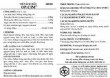 Viên Ích Mẫu OP.CIM - Chỉ định trong kinh nguyệt không đều, đau bụng kinh, rối loạn kinh nguyệt (Hộp 2 vỉ x 10 viên) (CSCN)