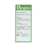 Pargine 1000mg/10ml - Điều trị duy trì cho bệnh nhân tăng amoniac máu (Hộp 4 vỉ x 5 ống nhựa x 10ml)