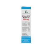Calciumboston 500mg - Phòng ngừa và điều trị các tình trạng thiếu calci (Hộp 1 tuýp x 20 viên)