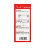 Thực phẩm bảo vệ sức khoẻ Gout Formula - Hỗ trợ giảm các biểu hiện của viêm khớp do gout (Hộp 60 viên)