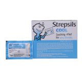 Strepsils Cool - Viên ngậm kháng khuẩn giảm đau họng (Hộp 50 gói x 2 viên)