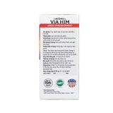 Thực phẩm bảo vệ sức khỏe LAB WELL VIA HIM - Giúp bồi bổ sức khỏe, tăng cường sinh lực và khả năng sinh lý nam giới (Hộp 1 lọ x 30 viên)