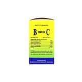 B Complex C Vidipha - Bổ sung vitamin nhóm B và vitamin C (Hộp 10 vỉ x 10 viên nang)