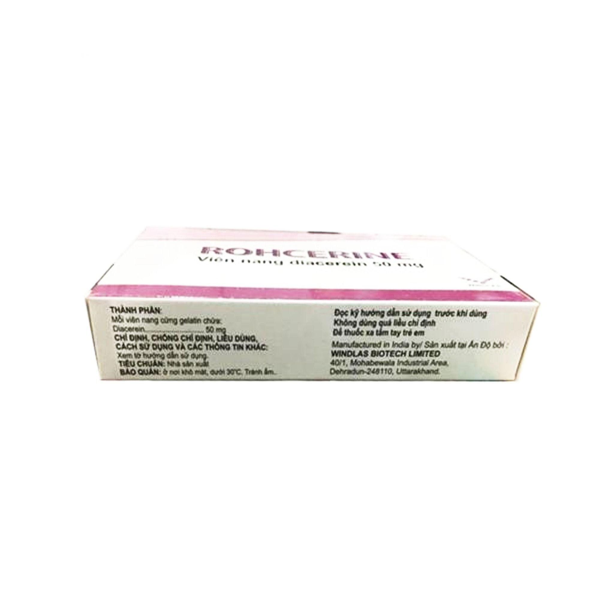 Thuốc Rohcerine 50mg Windlas Biotech Điều trị thoái hóa khớp hông, g
