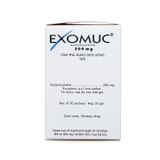 Exomuc 200mg - Điều trị rối loạn chất tiết phế quản (Hộp 30 gói x 1g)