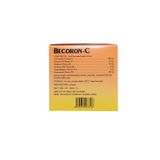 Becoron C - Tăng cường, củng cố hệ thống miễn dịch (Hộp 10 vỉ x 10 viên)