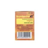 Bromhexine A.T - Hỗ trợ làm loãng đàm trong bệnh lý hô hấp (Hộp 30 ống x 5ml)