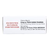 Shinetadeno 50mg - Phòng và hỗ trợ điều trị rối loạn đường tiểu (Hộp 3 vỉ x 10 viên)
