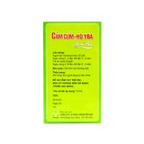 Cảm cúm-ho YBA - Dùng trong các trường hợp cảm cúm, nhức đầu, trị ho, trừ đờm do cảm lạnh (Hộp 10 vỉ x 10 viên)