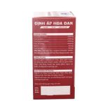 Thực phẩm bảo vệ sức khoẻ ĐỊNH ÁP HOA ĐAN - Hỗ trợ giảm biểu hiện của tăng huyết áp, hỗ trợ giảm nguy cơ biến chứng do huyết áp cao (Hộp 30 viên nang)