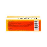 C-Calci OPC - Phòng ngừa và điều trị tình trạng thiếu vitamin C và calci (Tuýp x 10 viên sủi)