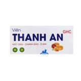 Thực phẩm bảo vệ sức khỏe Viên Thanh An GHC - Giảm ho, giúp giảm đờm, giảm đau rát họng (Hộp 24 viên)