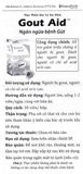 Thực phẩm bảo vệ sức khỏe GOUT AID - Hỗ trợ giảm các triệu chứng ở người bị gout (Hộp 1 lọ x 30 viên)