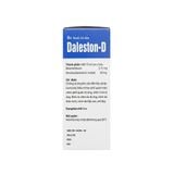 Daleston-D - Chống dị ứng, trị viêm đường hô hấp (Hộp 01 chai 75ml)
