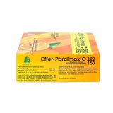 Effer-Paralmax C 500/150 - Giảm đau, hạ sốt (Hộp 5 vỉ x 4 viên)