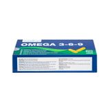 Thực phẩm bảo vệ sức khỏe NATURECARE OMEGA 369 - Bổ sung omega 3, 6, 9 cho cơ thể, giảm nguy cơ xơ vữa động mạch, hỗ trợ giảm cholesterol trong máu (Hộp 3 vỉ x 20 viên)