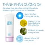 Anessa Brightening UV Sunscreen Gel - Gel chống nắng dưỡng sáng nâng tông và hiệu chỉnh sắc da SPF50+ PA++++ (Chai 90g)