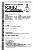 Rohto antibacterial - Điều trị lẹo mắt, viêm kết mạc, viêm mi mắt và ngứa mắt (Hộp 1 lọ 13 ml)