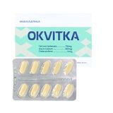 Okvitka - Bổ sung calci và vitamin D (Hộp 3 vỉ x 10 viên)
