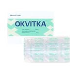 Okvitka - Bổ sung calci và vitamin D (Hộp 3 vỉ x 10 viên)