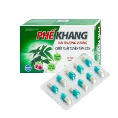 Viên uống Phế Khang Hải Thượng Vương Vesta - Hỗ trợ giảm đau rát họng, khản tiếng do ho kéo dài (Hộp 3 Vỉ x 10 Viên)