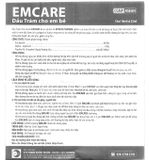 Dầu tràm Emcare - Hỗ trợ phòng ngừa cảm cúm, chướng bụng, đầy hơi, giảm đau tê thấp, bong gân (Hộp 1 chai 25ml)