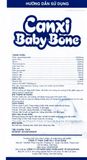 Dung dịch Canxi Baby Bone An Dược - Giúp xương, răng chắc khỏe (Hộp 10 ống x 10ml)