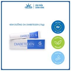DIABETEGEN – Giúp dưỡng ẩm da, làm dịu da cho làn da mềm mại, mịn màng (Hộp 1 tuýp 15g)