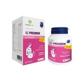 Thực phẩm bảo vệ sức khoẻ NZ-Pregmum - Bổ sung vitamin và khoáng chất cho phụ nữ có thai và cho con bú (Hộp 1 lọ x 30 viên nang cứng)