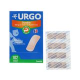 Băng cá nhân vải độ dính cao Urgo Durable (Hộp 102 miếng dán)