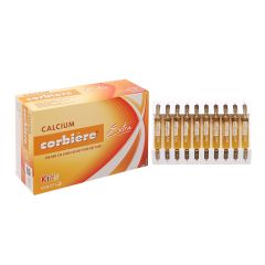 Calcium corbière extra Kids - Bổ sung canxi cho trẻ (Hộp 3 vỉ x 10 ống x 5ml)
