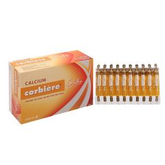 Calcium corbière extra - Bổ sung canxi (Hộp 3 vỉ x 10 ống x 10ml)