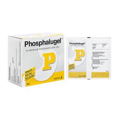 Phosphalugel - Ðiều trị đau, bỏng rát, khó chịu do axit dạ dày, thực quản (Hộp 26 gói x 20g)