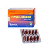 Thực phẩm bảo vệ sức khỏe THYMO-GLUCAN KINGPHAR - Giúp tăng cường sức khỏe, nâng cao sức đề kháng (Hộp 3 vỉ x 10 viên)