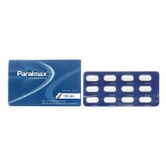 Paralmax - Giảm đau, hạ sốt (Hộp 10 vỉ x 12 viên)