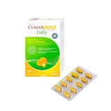 Thực phẩm bảo vệ sức khỏe CUMARGOLD Daily - Giúp bảo vệ niêm mạc dạ dày, ruột, tăng cường tiêu hóa (Hộp 2 vỉ x 10 viên)