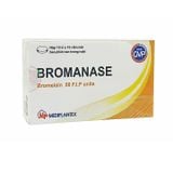 Bromanase - Điều trị viêm sưng, phù nề sau phẫu thuật (Hộp 10 vỉ x 10 viên)