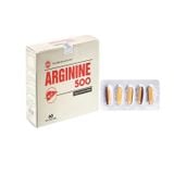 Viên uống Arginine 500mg Gia Nguyễn - Hỗ trợ chức năng gan (Hộp 12 vỉ x 5 viên)