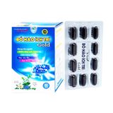 Thực phẩm bảo vệ sức khỏe BỔ NÃO ÍCH TRÍ Gold - Tăng cường tuần hoàn máu não, hỗ trợ giảm các triệu chứng của rối loạn tiền đình (Hộp 6 vỉ x 10 viên)
