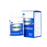 Thực phẩm bảo vệ sức khỏe KINGPHAR KHANG BẢO BÌ - Thanh nhiệt, giải độc, hỗ trợ làm giảm triệu chứng , mụn nhọt, da khô nứt nẻ, viêm da tiếp xúc của bệnh vảy nến (Hộp 1 chai x 60 viên)