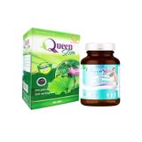 Thực phẩm bảo vệ sức khoẻ QUEEN SLIM -  Hỗ trợ tăng cường chuyển hóa chất béo, hỗ trợ giảm béo (Hộp 1 Lọ x 40 viên)