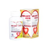Thực phẩm bảo vệ sức khỏe HEART ACE Support - Hỗ trợ giảm cholesterol máu, ổn định nhịp tim (Hộp 1 chai x 60 viên)