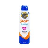Banana Boat Sport Sensitive SPF50+ PA++++ - Xịt chống nắng thể thao bảo vệ da chống lại tác hại của tia cực tím UVA/UVB (Chai 170g)