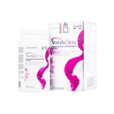 Thực phẩm bảo vệ sức khỏe Vwhite Skin - Hỗ trợ duy trì độ ẩm cho da, giảm lão hóa da. Hỗ trợ giảm sạm da, giúp đẹp da (Hộp 1 chai x 30 viên)