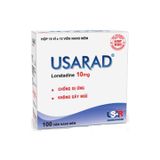 Usarad 10mg - Kiểm soát các triệu chứng viêm mũi dị ứng (Hộp 10 vỉ x 10 viên)