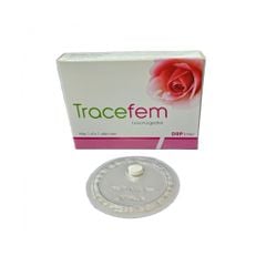 Tracefem 1.5mg - Tránh thai khẩn cấp trong vòng 72 giờ sau giao hợp không được bảo vệ (Hộp 1 vỉ x 1 viên)