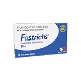 Fastrichs 60mg - Điều trị triệu chứng viêm mũi dị ứng theo mùa và mày đay vô căn mạn tính (Hộp 1 vỉ x 10 viên)
