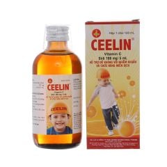 Ceelin - Siro hỗ trợ đề kháng với nhiễm khuẩn và chức năng miễn dịch (Hộp 1 chai x 120ml)